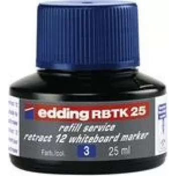 Markerio papildymas Edding RBTK 25, 25 ml mėlyna, tinka Edding markeriams