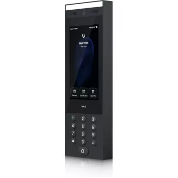 Ubiquiti G3 Intercom – lauko/vidaus domofoninis terminalas su lietimui atspariu ekranu ir NFC palaikymu