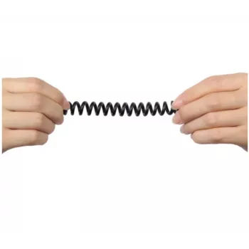 Kabelis MiniJack 3.5mm (M) - MiniJack TWIST; Y-C922ABK