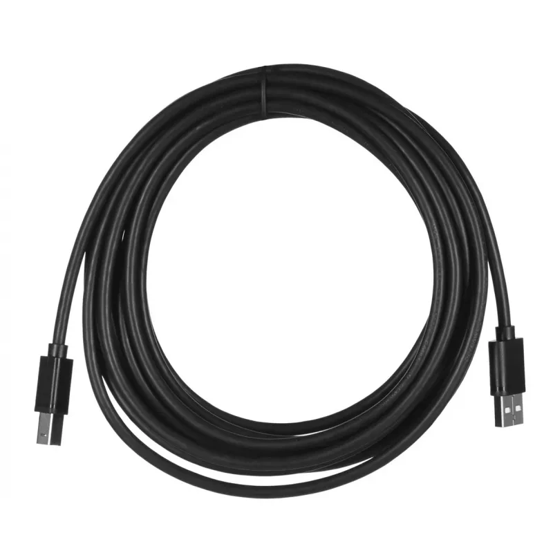 UNITEK Y-C421GBK USB kabelis 5 m USB 2.0 USB A USB B Juodas