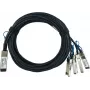 CBO QSFP28 DAC kabelis MCP7F00-A03AR26L-BL 100 Gbit/s, 5 m
