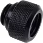 Alphacool Eiszapfen 13mm HardTube Įsukama Jungtis G1/4 - Gili Juoda (17262)
