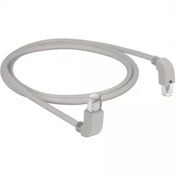 DeLOCK 85871 tinklo kabelis Cat6a S/FTP 1 m pilkas