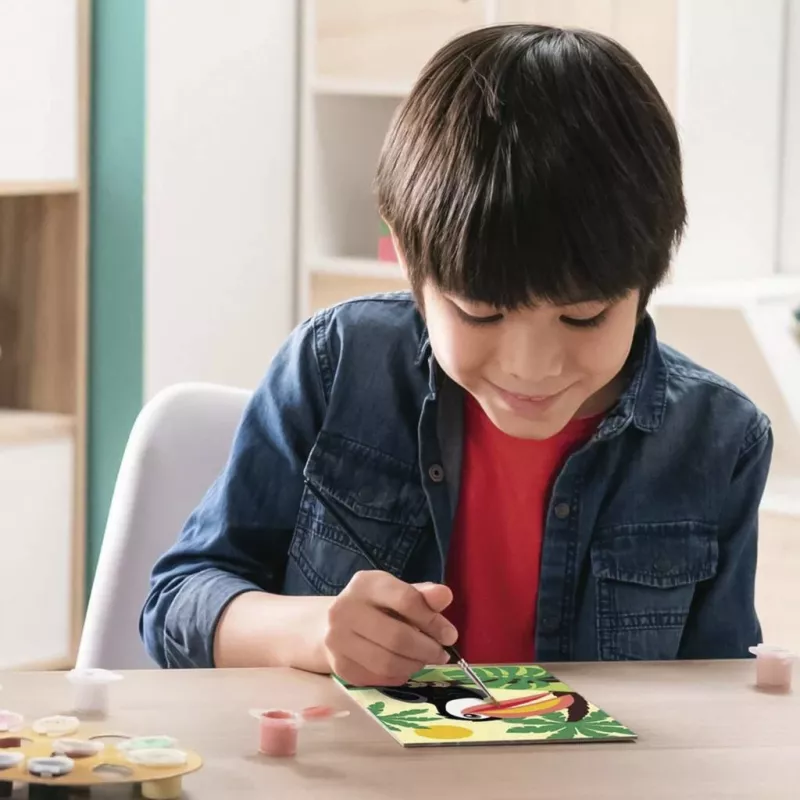 Ravensburger Spalvų pagal skaičius – Tukanas džiunglėse