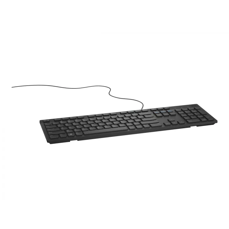 Pilno dydžio laidas klaviatūra Dell KB216 – QWERTY Nordic išdėstymas, juoda, USB