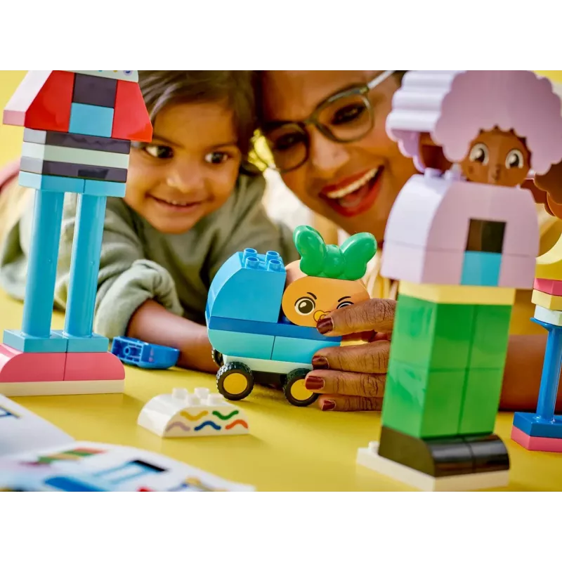 Konstruktorius LEGO DUPLO 10423 statomų figūrėlių rinkinys, 71 detalė, nuo 3 metų, figūrėlių aukštis 260 mm