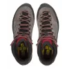 Salewa MTN Trainer Mid GTX vyriški batai, anglies, pilkos, raudonos spalvos