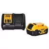 18V XR bešepetėlis rotacinis plaktukas su 1x5.0Ah baterija; 3J; 28 mm