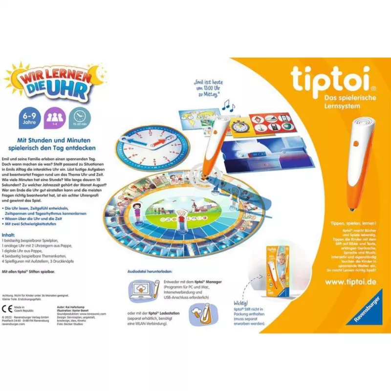 Stalo žaidimas tiptoi 00126 15 min. edukacinis