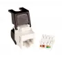 Lanview LVN128140 keystone modulis Cat5e nesubalansuotas, juodas