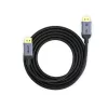DisplayPort kabelis Unitek C1626GY01-1.5M — 1,5 m, DisplayPort 2.1, Kištukas-Kištukas, 360 Hz, 15360×8640, Pilka