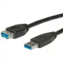 ROLINE USB 3.0 laidas, tipas A-A, ST/BU 1,8 m (11.02.8978)