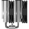 CPU oro aušintuvas Silentware Titan Performance dvibokštis, 265W TDP, 2×120mm PWM ventiliatoriai, AM5/LGA1700