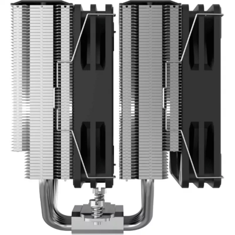 CPU oro aušintuvas Silentware Titan Performance dvibokštis, 265W TDP, 2×120mm PWM ventiliatoriai, AM5/LGA1700