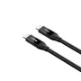 USB-C laidas Unitek C14100ABK01-2M — 2 m, 100 W galios tiekimas, 40 Gbps duomenys