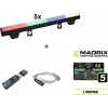 LED vamzdis EUROLITE PT-100/32 Pixel DMX su Madrix programine įranga