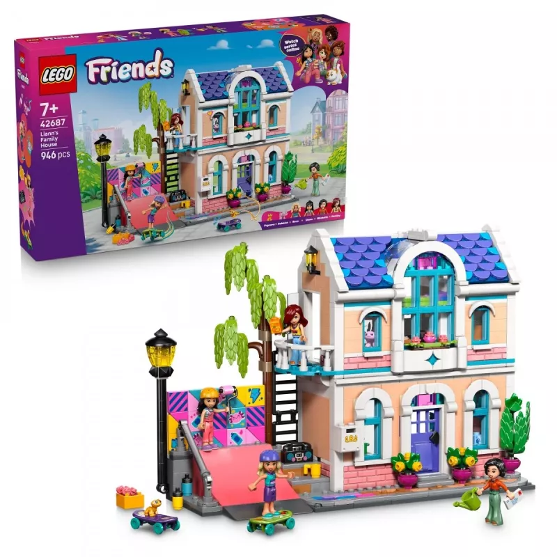 LEGO Friends 42687 Liann's Family House – Lianos šeimos namas