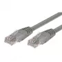 Cabel Patchcord kat.6 RJ45 UTP 1 m pilkas