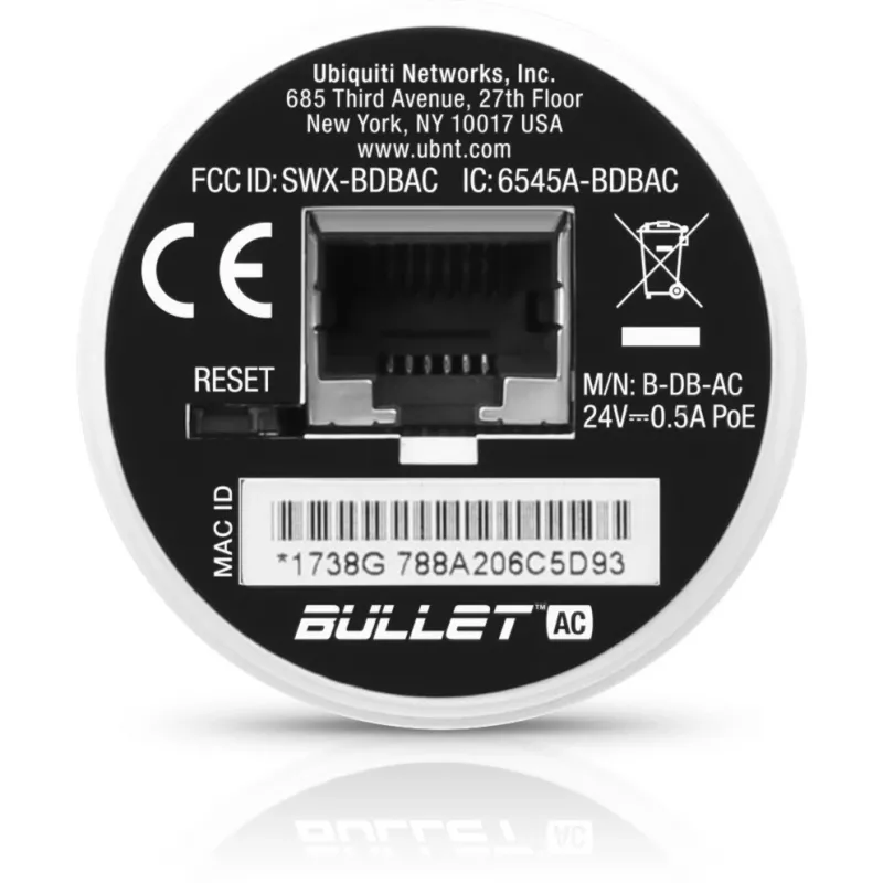 Belaidis prieigos taškas Ubiquiti B-DB-AC 2,4 GHz 5 GHz