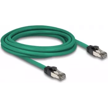 DeLOCK RJ45 kabelis PROFINET SF/UTP 3 m Cat5e žalias