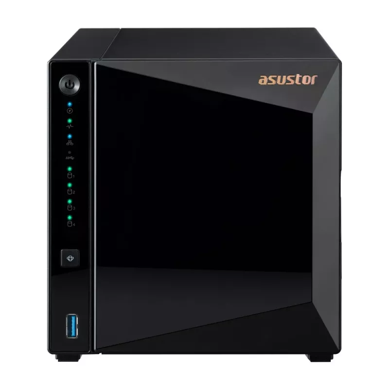 Asustor DRIVESTOR 4 Pro Gen2 AS3304T V2 NAS Realtek RTD1619B 2 GB DDR4 ADM Juodas