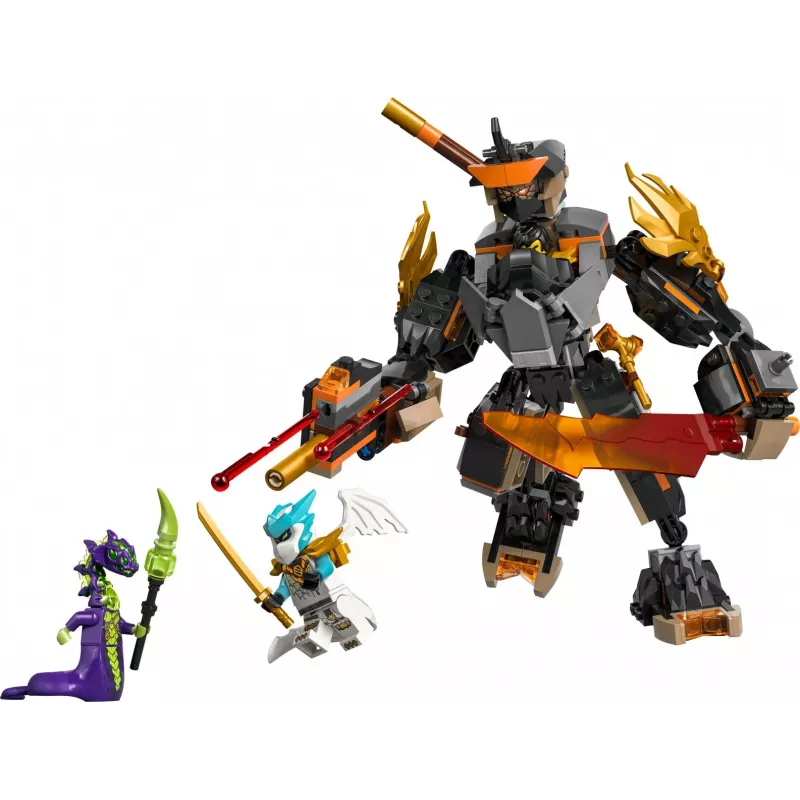 LEGO NINJAGO 71854 Kole misijų mechas ir drakonas Zane