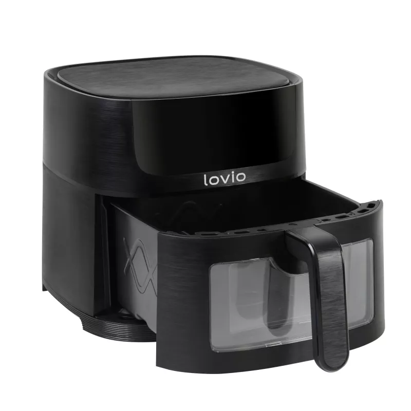 Oro gruzdintuvė Lovio LVAF002BK PureFry XL Smart 6L Juoda