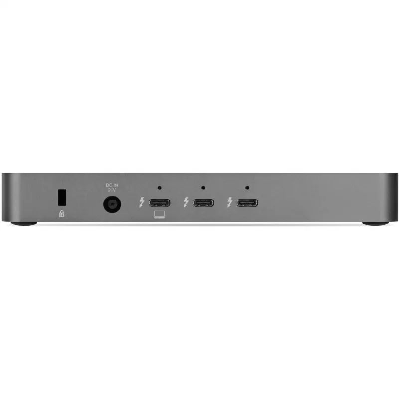 Thunderbolt 5 stotelė, pilka/juoda, Thunderbolt 5, USB-A