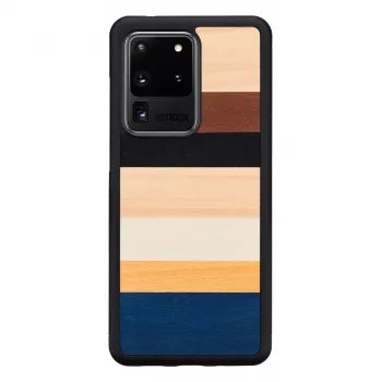 Telefono dėklas „man and wood“ Samsung Galaxy S20 Ultra – juodas