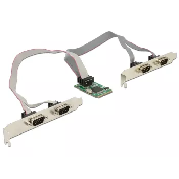 Vidinė Mini PCIe serijinė adapterio kortelė DeLOCK 95243
