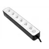 TRACER Power Strip Zebra 1,5 m 6 lizdų