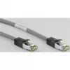 Goobay CAT 8.1 Patch Laidas, S/FTP (PiMF), Pilka, 0,5 m - LSZH Halogen-Free, Varis AWG 24 (55135)