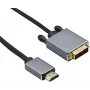HDMI į DVI laidas Helos 288691, 4K, 2 m