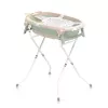 Sulankstoma kūdikio vonelė neno LUCY STAND su rėmu, stačiakampė, 1 lentynėlė, max apkrova 30 kg, balta