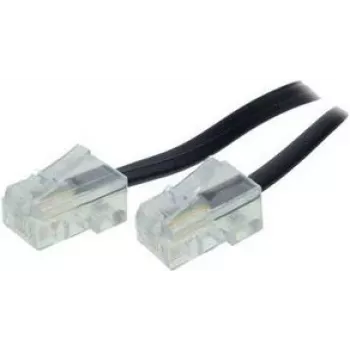 Telefono laidas ShiverPeaks BS70095-8/4 15 m Juodas
