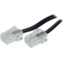 Telefono laidas ShiverPeaks BS70095-8/4 15 m Juodas