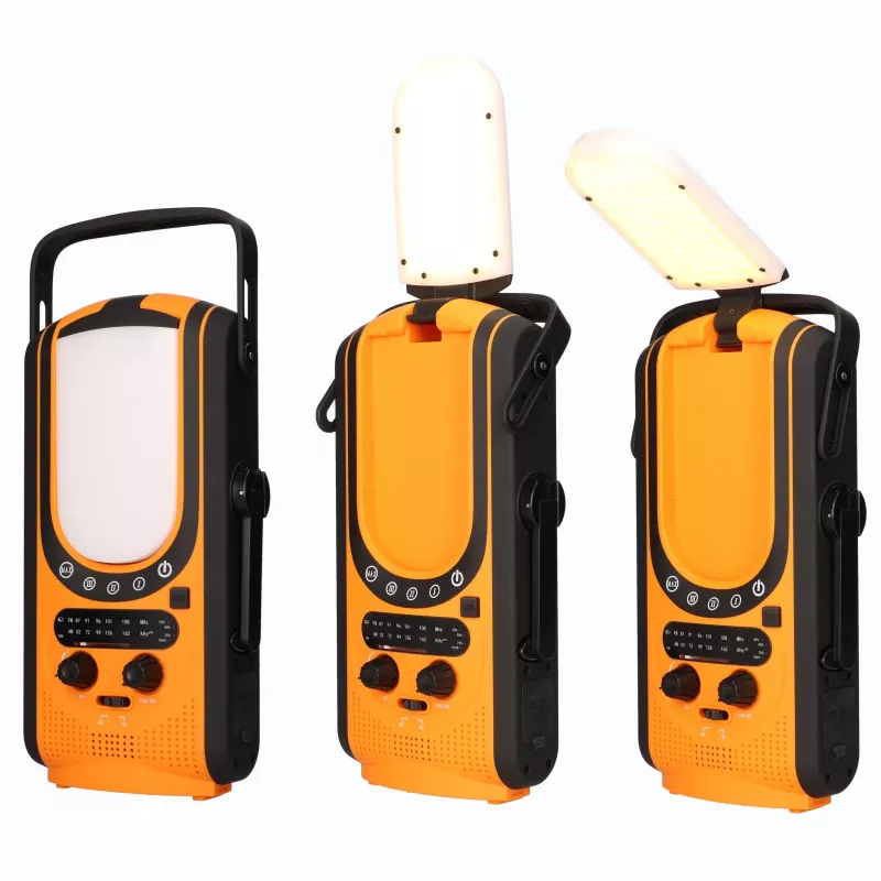 Extralink Power Ranger EPS-6000 | Power Bank | 6000 mAh, FM radijas, LED šviesa, dinamo, saulės baterija