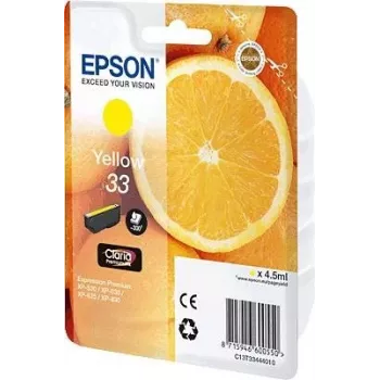 Epson Oranges C13T33444010 kasetė su rašalu 1 vnt. Originali Geltona