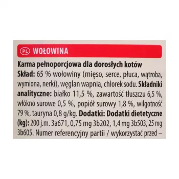 ANIMONDA Carny Adult Beef - šlapias kačių maistas - 400g
