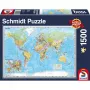 Dėlionė Schmidt Spiele 58289 1500 dalių Žemėlapiai