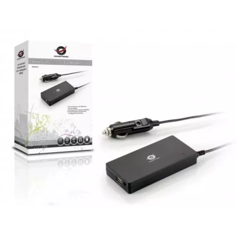 Conceptronic CNB90CAR automobilinis maitinimo adapteris 90 W juodas