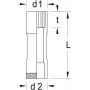 Smūginis lizdas Gedore 6259140