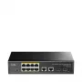 Cudy GS1010PS2 tinklo jungiklis, nevaldomas, Gigabit Ethernet (10/100/1000), PoE, juodas