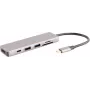 S/CONN 14-05027 Laikrodžio stotelė nešiojamam kompiuteriui, USB 3.2 Gen 1 Type-C, pilka