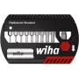 Wiha FlipSelector Standard sukimo antgalių rinkinys, 11 vnt., 25 mm poliamidiniai antgaliai, 1/4 colio šešiabriaunis kotas