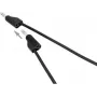 VOLTCRAFT bandomasis laidas [4 mm kištukas - 4 mm kištukas] 0,5 m juodas MSB-300 (MSB-300-0.5-SW)