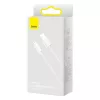Baseus Dynamic USB į Lightning laidas, 2,4A, 2m (Baltas)