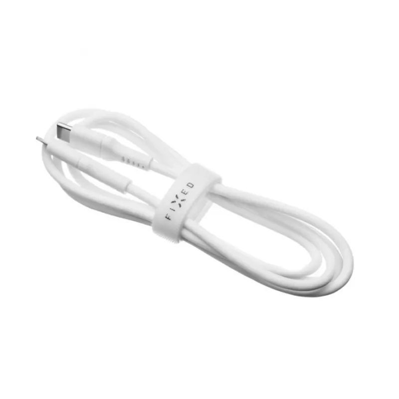 Fiksuotas USB-C laidas FIXED FIXDLS-CC2-WH, 2 m, 60 W