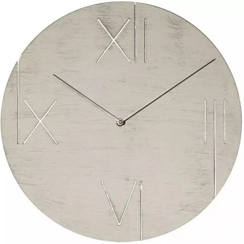 NeXtime Galileo sieninis laikrodis 3104wi, Ø43 cm, senos baltos spalvos
