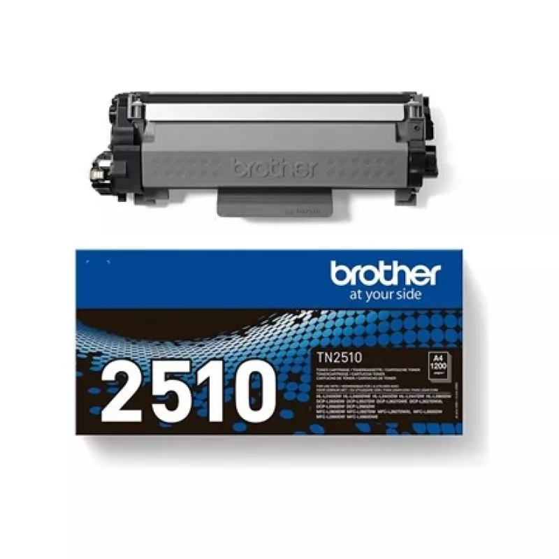 Kasetė toneriu Brother TN-2510 juoda 2500 puslapių
